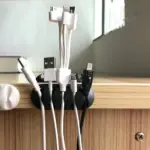 Multi-purpose cable clips for desk wire organization - obeepo.in