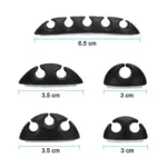 Multi-purpose cable clips for desk wire organization - obeepo.in