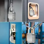 4-Digit Combination Security Pad Lock for Lockers and Gates - Obepo.in