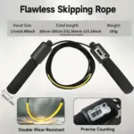 Digital counting skipping rope with adjustable length - obeepo.in