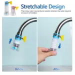 360-Degree Adjustable Water Saving Faucet - obeepo.in