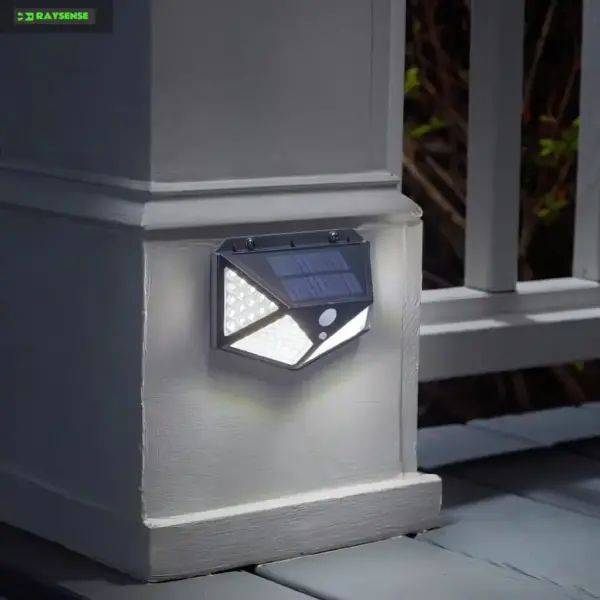 RaySense™ Solar Motion Sensor LED Light – Waterproof, Motion-Activated Outdoor Lighting