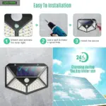 RaySense™ Solar Motion Sensor LED Light – Waterproof, Motion-Activated Outdoor Lighting