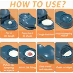 2 in 1 Press mold for Dumpling & Gujiya making.