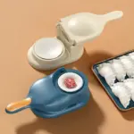 Blue and white 2 in 1 Press mold for Dumpling & Gujiya making.