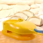 Yellow Press mold for Dumpling & Gujiya making.